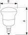 Immagine di LAMPADA FLUORESCENTE COMPATTA CON RIFLETTORE SPOT NEW LINE AR 50 ENERGY SAVING