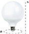 Immagine di LAMPADA A LED GLOBO G120 230°