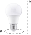 Immagine di LAMP.LED GOCC.8W A60 6000K E27 PEGASO